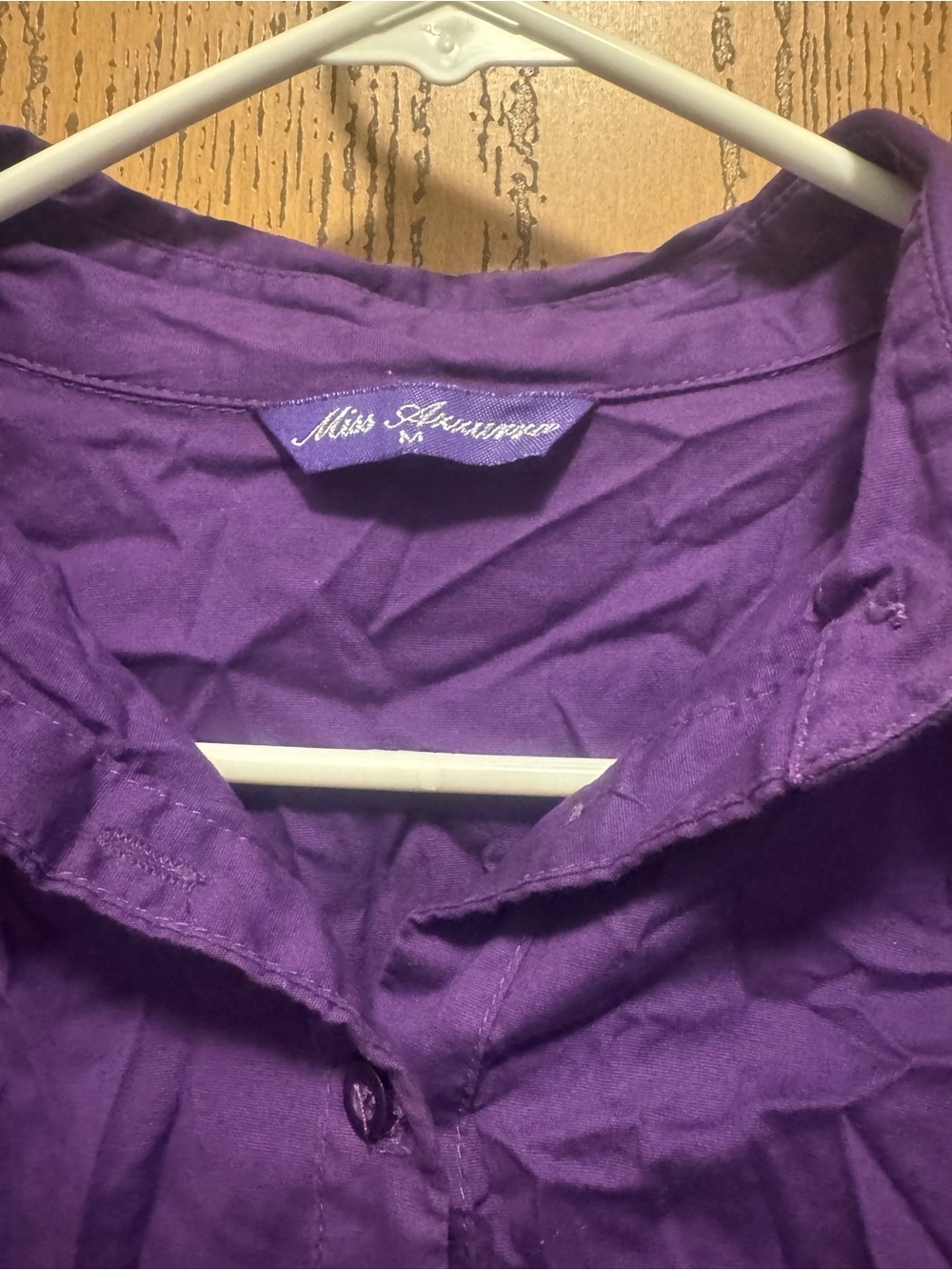 Vivid Purple Woven Shirt